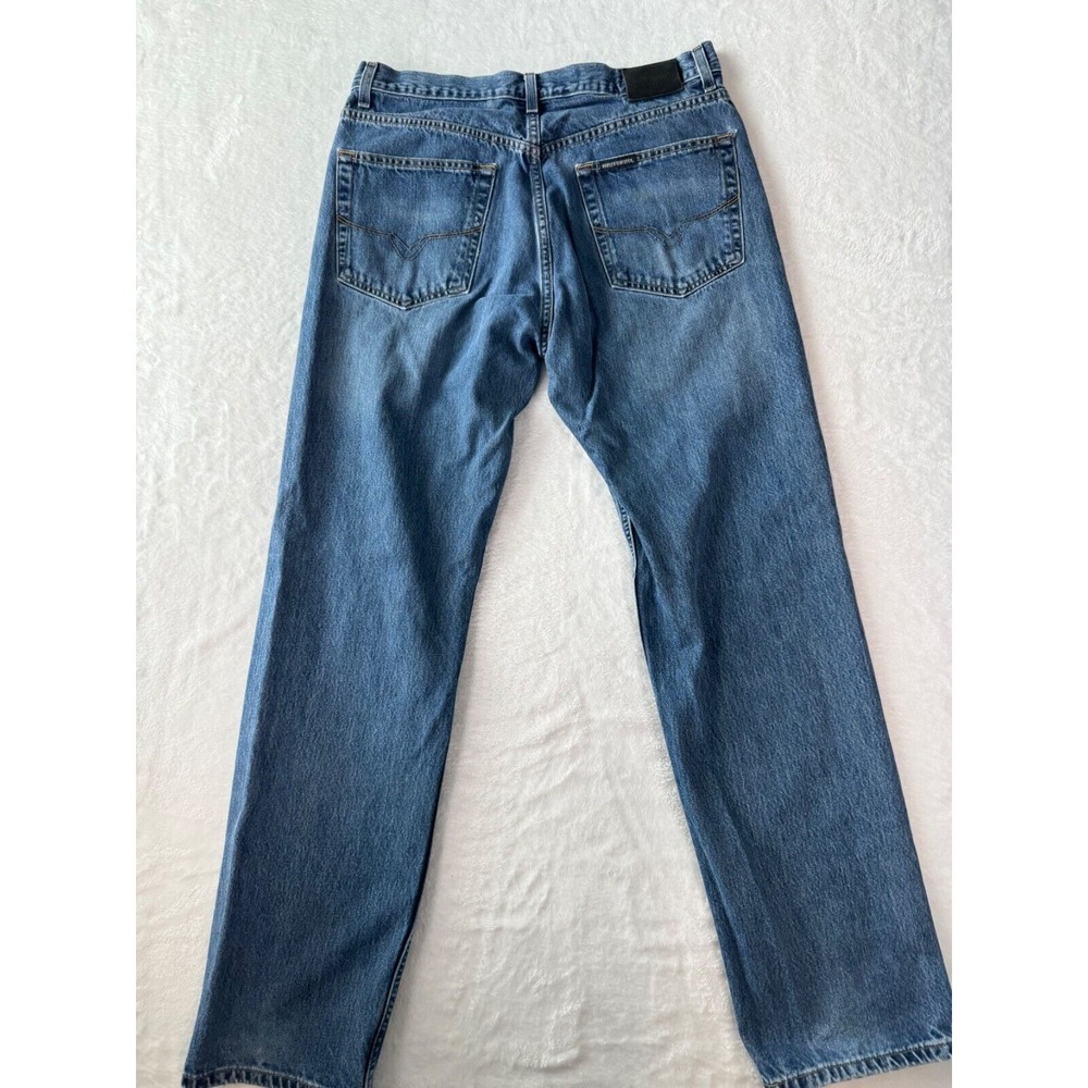 Harley-Davidson Straight Leg Med Wash Biker Jeans Size 36Wx34L ( Fits 33x 33). - Picture 15 of 16